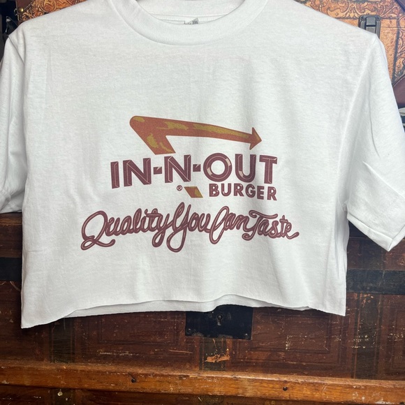 In N Out crop top S-3X available - Picture 2 of 2